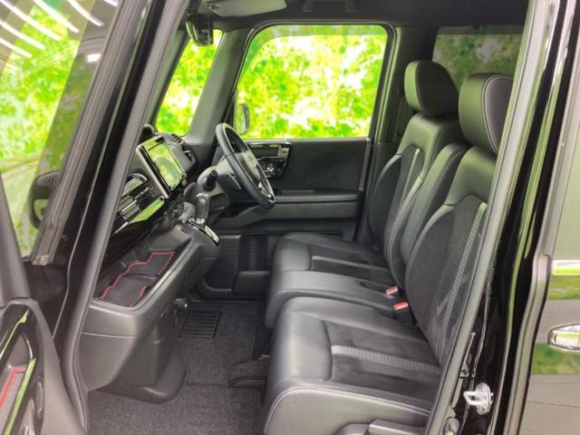 N-BOXカスタム L・ターボ 新品タイヤ/保証書/社外 8インチ SDナビ/ホンダセンシング/両側電動スライドドア/シートヒーター 運転席/シート ハーフレザー/ヘッドランプ LED/USBジャック/Bluetooth接続 ETC(19枚目)