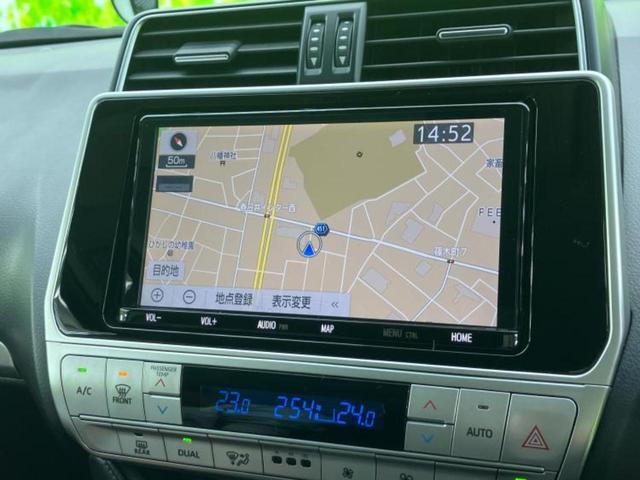 ランドクルーザープラド ４ＷＤ　ＴＸ　Ｌパッケージブラックエディション　サンルーフ／保証書／純正　９インチ　ＳＤナビ／トヨタセーフティセンス／シートヒーター　前席／シート　フルレザー／ヘッドランプ　ＬＥＤ／Ｂｌｕｅｔｏｏｔｈ接続／ＥＴＣ／バックモニター／フルセグＴＶ（10枚目）