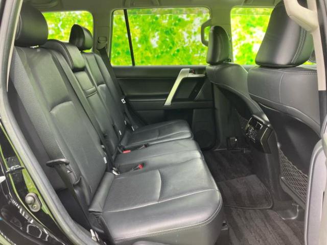 ランドクルーザープラド ４ＷＤ　ＴＸ　Ｌパッケージブラックエディション　サンルーフ／保証書／純正　９インチ　ＳＤナビ／トヨタセーフティセンス／シートヒーター　前席／シート　フルレザー／ヘッドランプ　ＬＥＤ／Ｂｌｕｅｔｏｏｔｈ接続／ＥＴＣ／バックモニター／フルセグＴＶ（22枚目）