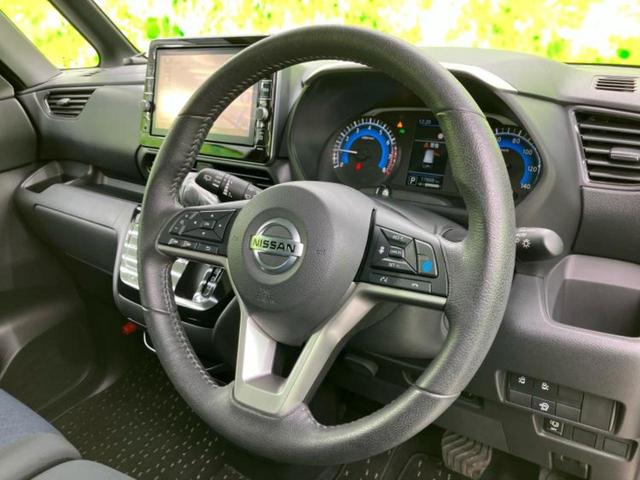 ルークス 4WDハイウェイスターGターボプロパイロットEd 新品タイヤ/保証書/純正 9インチ SDナビ/エマージェンシーブレーキ/両側電動スライドドア/シートヒーター 前席/アラウンドビューモニター/車線逸脱防止支援システム/プロパイロット 全周囲カメラ(14枚目)