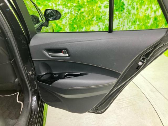 カローラツーリング ダブルバイビー　新品タイヤ／保証書／ディスプレイオーディオ＋ナビ９インチ／トヨタセーフティセンス／シートヒーター　前席／車線逸脱防止支援システム／シート　ハーフレザー　衝突被害軽減システム　バックカメラ　ワンオーナー（5枚目）