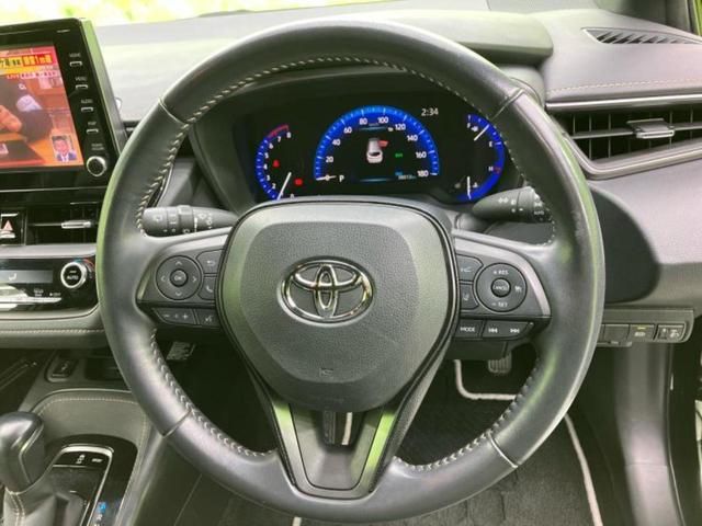 カローラツーリング ダブルバイビー　新品タイヤ／保証書／ディスプレイオーディオ＋ナビ９インチ／トヨタセーフティセンス／シートヒーター　前席／車線逸脱防止支援システム／シート　ハーフレザー　衝突被害軽減システム　バックカメラ　ワンオーナー（14枚目）