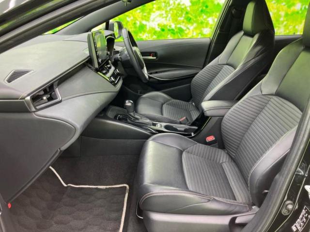 カローラツーリング ダブルバイビー　新品タイヤ／保証書／ディスプレイオーディオ＋ナビ９インチ／トヨタセーフティセンス／シートヒーター　前席／車線逸脱防止支援システム／シート　ハーフレザー　衝突被害軽減システム　バックカメラ　ワンオーナー（21枚目）