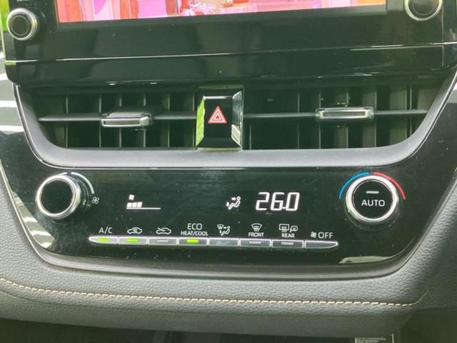 カローラツーリング ダブルバイビー　新品タイヤ／保証書／ディスプレイオーディオ＋ナビ９インチ／トヨタセーフティセンス／シートヒーター　前席／車線逸脱防止支援システム／シート　ハーフレザー　衝突被害軽減システム　バックカメラ　ワンオーナー（28枚目）