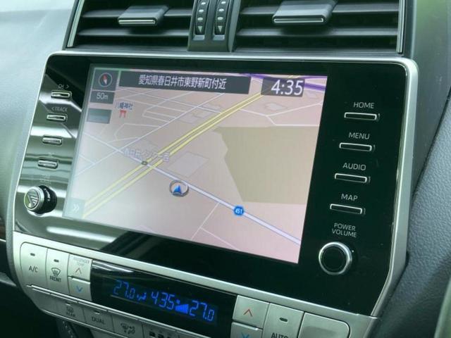 ランドクルーザープラド ４ＷＤ　ＴＸ　Ｌパッケージ　新品タイヤ／サンルーフ／保証書／純正　９インチ　ＳＤナビ／シートヒーター／シート　フルレザー／ヘッドランプ　ＬＥＤ／ＥＴＣ／ＥＢＤ付ＡＢＳ／横滑り防止装置／エアバッグ　運転席／エアバッグ　助手席（10枚目）