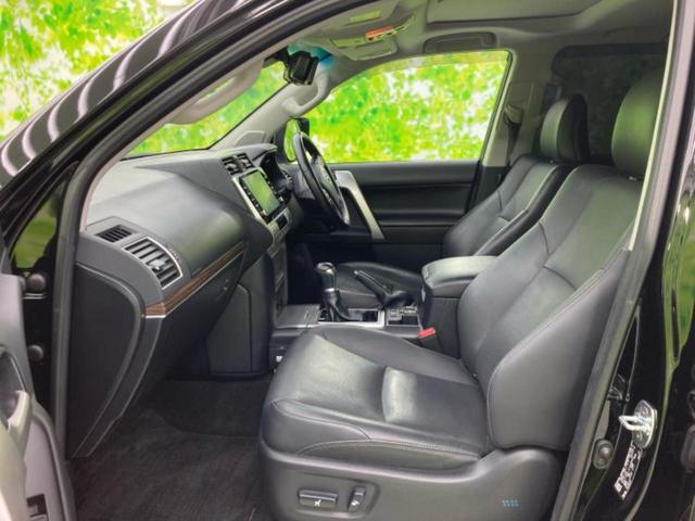 ランドクルーザープラド ４ＷＤ　ＴＸ　Ｌパッケージ　新品タイヤ／サンルーフ／保証書／純正　９インチ　ＳＤナビ／シートヒーター／シート　フルレザー／ヘッドランプ　ＬＥＤ／ＥＴＣ／ＥＢＤ付ＡＢＳ／横滑り防止装置／エアバッグ　運転席／エアバッグ　助手席（20枚目）