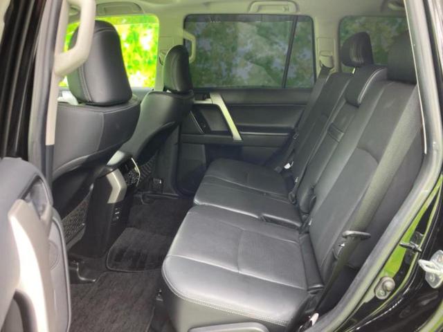 ランドクルーザープラド ４ＷＤ　ＴＸ　Ｌパッケージ　新品タイヤ／サンルーフ／保証書／純正　９インチ　ＳＤナビ／シートヒーター／シート　フルレザー／ヘッドランプ　ＬＥＤ／ＥＴＣ／ＥＢＤ付ＡＢＳ／横滑り防止装置／エアバッグ　運転席／エアバッグ　助手席（21枚目）