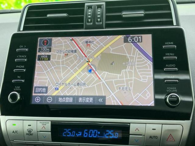 ランドクルーザープラド 4WD TZ-G サンルーフ/保証書/純正 SDナビ/シートヒーター/シート 合皮/ヘッドランプ LED/ETC/EBD付ABS/横滑り防止装置/フルセグTV/エアバッグ 運転席/エアバッグ 助手席 LEDヘッドランプ(10枚目)