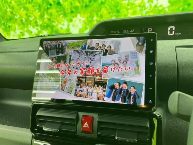 タント カスタムＲＳ　保証書／純正　１０インチ　ＳＤナビ／フリップダウンモニター　純正　１０．１インチ／スマートアシスト（トヨタ・ダイハツ）／両側電動スライドドア／シートヒーター　前席／車線逸脱防止支援システム　禁煙車（12枚目）