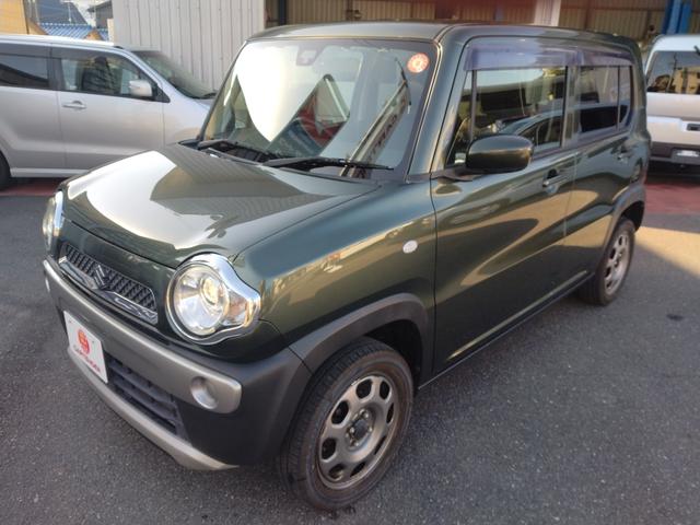 ハスラー Ｇ　１２ヵ月走行距離無制限保証　バックカメラ　ナビ　ＴＶ　衝突被害軽減システム　スマートキー　アイドリングストップ　シートヒーター　ベンチシート　盗難防止システム　ＡＢＳ　ＥＳＣ　衝突安全ボディ（2枚目）