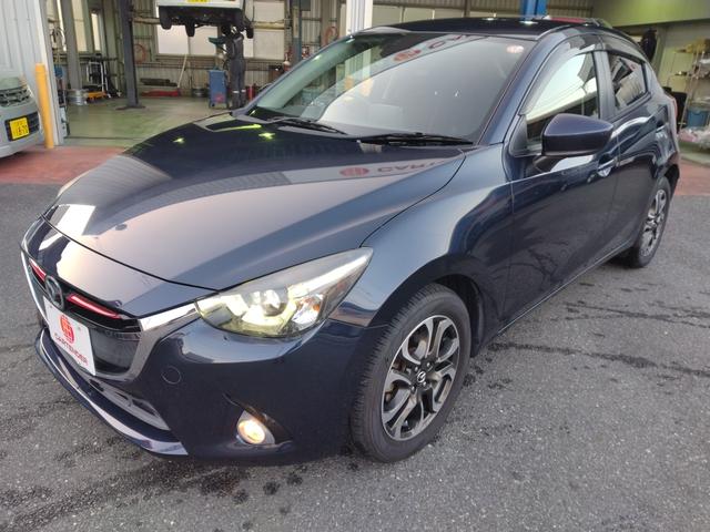 デミオ ＸＤツーリング　１２ヵ月走行距離無制限保証　ナビ　ＴＶ　オートクルーズコントロール　衝突被害軽減システム　アルミホイール　ＬＥＤヘッドランプ　スマートキー　盗難防止システム　衝突安全ボディ　ＡＢＳ　ＥＳＣ（2枚目）