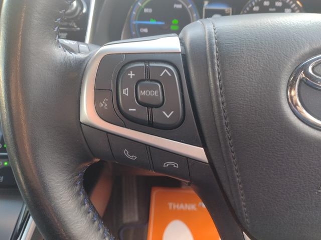 ハリアーハイブリッド プログレスメタル＆レザーパックスタイルブルーイッシュ　４ＷＤ　ドライブレコーダー　全周囲カメラ　クリアランスソナー　オートクルーズコントロール　レーンアシスト　パワーシート　衝突被害軽減システム　ナビ　ＴＶ　オートマチックハイビーム　オートライト（22枚目）