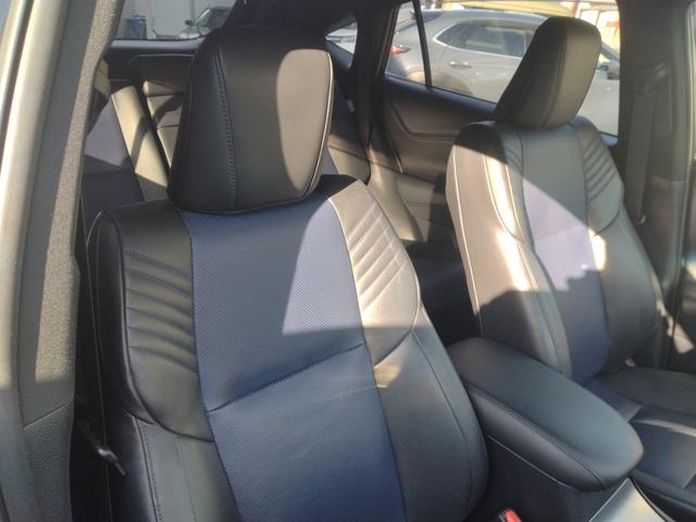 ハリアーハイブリッド プログレスメタル＆レザーパックスタイルブルーイッシュ　４ＷＤ　ドライブレコーダー　全周囲カメラ　クリアランスソナー　オートクルーズコントロール　レーンアシスト　パワーシート　衝突被害軽減システム　ナビ　ＴＶ　オートマチックハイビーム　オートライト（27枚目）