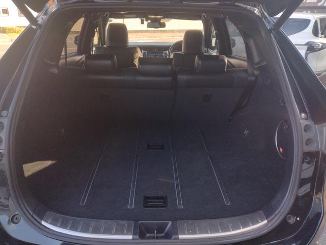 ハリアーハイブリッド プログレスメタル＆レザーパックスタイルブルーイッシュ　４ＷＤ　ドライブレコーダー　全周囲カメラ　クリアランスソナー　オートクルーズコントロール　レーンアシスト　パワーシート　衝突被害軽減システム　ナビ　ＴＶ　オートマチックハイビーム　オートライト（36枚目）