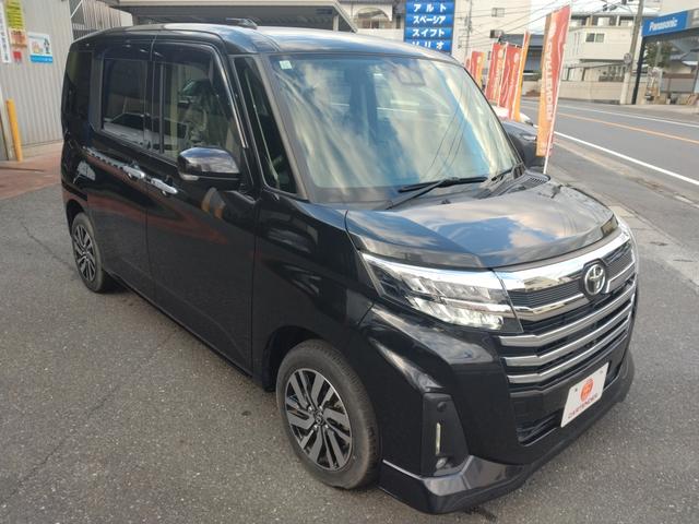 ルーミー カスタムＧ　【水害歴車】全周囲カメラ　ＴＶ　ドライブレコーダー　両側スライドドア　クリアランスソナー　オートクルーズコントロール　衝突被害軽減システム　アルミホイール　ＬＥＤヘッドランプ　スマートキー　ＣＶＴ（7枚目）