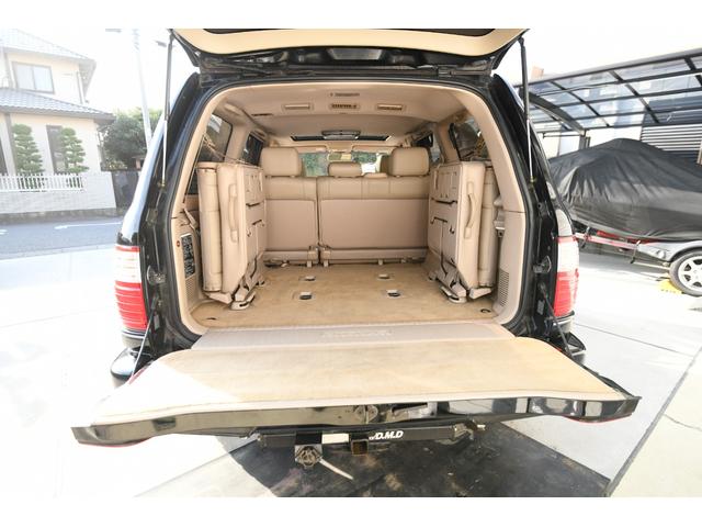 ランドクルーザー100 シグナス AT 4WD ヒッチメンバー 950登録 レザーシート パワーシート シートヒーター バックカメラ ETC HID オートクルーズ(61枚目)