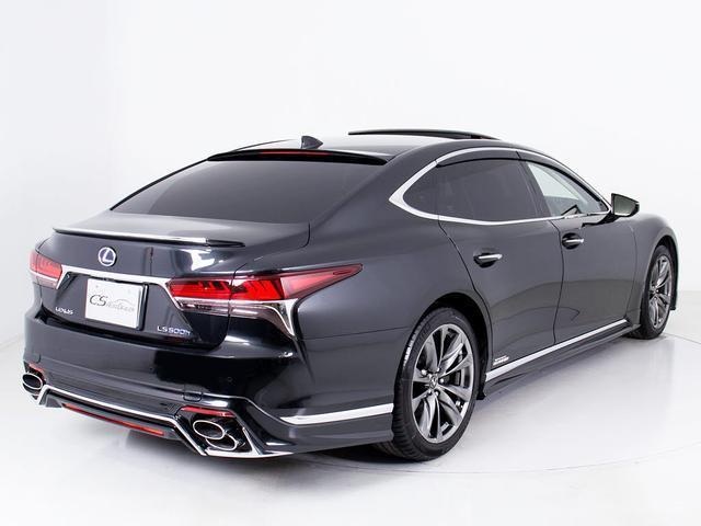 ＬＳ ＬＳ５００ｈ　バージョンＬ　（サンルーフ）（禁煙車）（ＷＡＬＤフルエアロ）（茶本革）（レクサスセーフティー＋Ａ）アラウンドビューモニター　プリクラッシュ　レーダークルーズ　レーンキープアシスト　ブラインドスポットモニター（17枚目）