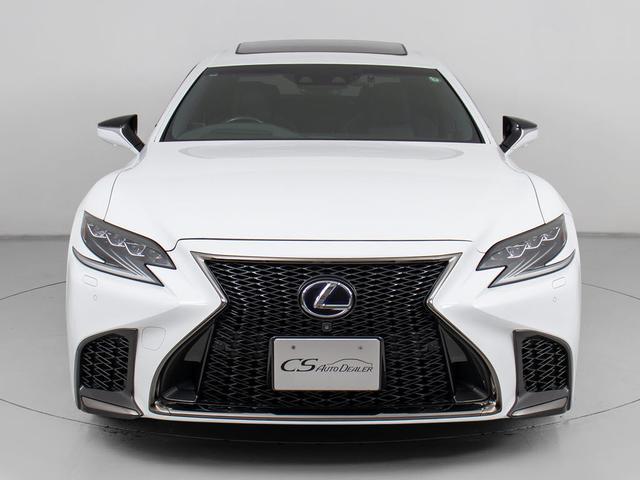 ＬＳ ＬＳ５００ｈ　Ｆスポーツ　（禁煙車）（サンルーフ）（デジタルインナーミラー）（Ｆスポーツ専用黒本革）（セーフティシステム＋Ａ）（パノラミックビュー）（ＢＳＭ）（ＨＵＤ）（全画面ＳＤナビ）（冷暖房シート）（ＬＥＤヘッドライト）（12枚目）