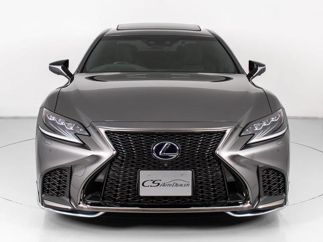 ＬＳ ＬＳ５００ｈ　Ｆスポーツ　（禁煙）（サンルーフ）（記録簿１２枚）（モデリスタフルエアロ）（オプションカラー）（社外２０インチＡＷ）（セーフティシステム＋Ａ）（パノラミックビュー）（黒本革）（全画面ＳＤナビ）（12枚目）