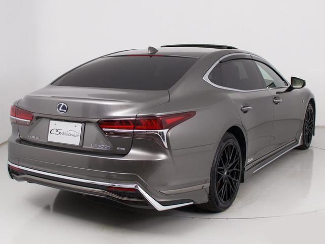 ＬＳ ＬＳ５００ｈ　Ｆスポーツ　（禁煙）（サンルーフ）（記録簿１２枚）（モデリスタフルエアロ）（オプションカラー）（社外２０インチＡＷ）（セーフティシステム＋Ａ）（パノラミックビュー）（黒本革）（全画面ＳＤナビ）（17枚目）