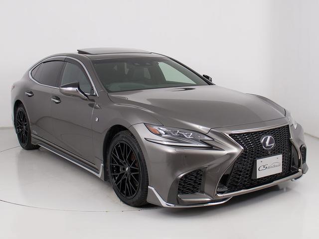 ＬＳ ＬＳ５００ｈ　Ｆスポーツ　（禁煙）（サンルーフ）（記録簿１２枚）（モデリスタフルエアロ）（オプションカラー）（社外２０インチＡＷ）（セーフティシステム＋Ａ）（パノラミックビュー）（黒本革）（全画面ＳＤナビ）（19枚目）
