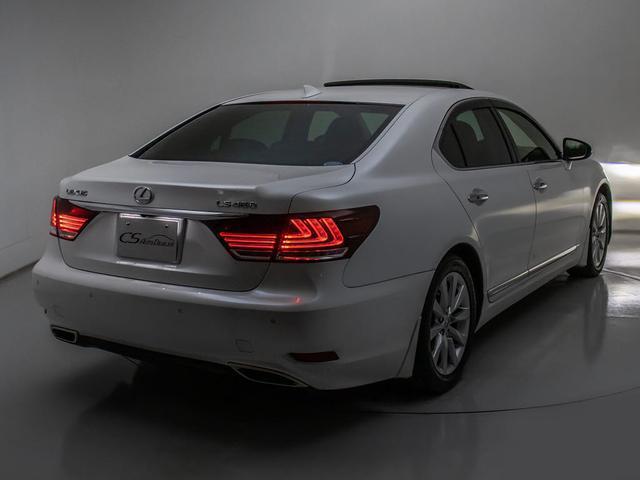 ＬＳ ＬＳ４６０　バージョンＣ　Ｉパッケージ　（サンルーフ）（全画面ＳＤナビ）（レーダークルーズ）（プリクラッシュ）（クリアランスソナー）（パワートランク）（ＬＥＤヘッドライト）（冷暖房シート）（ＢＳＭ）（黒本革）（助手席オットマン）（フルセグ）（21枚目）