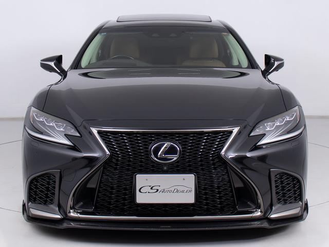 ＬＳ ＬＳ５００ｈ　バージョンＬ　（サンルーフ）（カールソン２１インチＡＷ）（エアロカスタム）（４ＷＤ）（パノラミックビュー）（セーフティシステム＋Ａ）（ＢＳＭ）（障害物センサー）（パワートランク）（茶本革）（後席コントロールパネル）（12枚目）