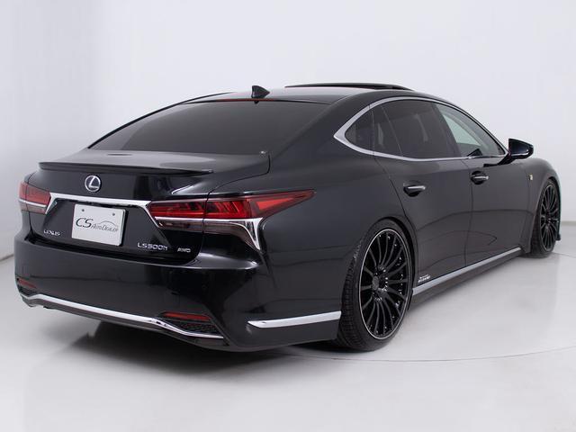 ＬＳ ＬＳ５００ｈ　バージョンＬ　（サンルーフ）（カールソン２１インチＡＷ）（エアロカスタム）（４ＷＤ）（パノラミックビュー）（セーフティシステム＋Ａ）（ＢＳＭ）（障害物センサー）（パワートランク）（茶本革）（後席コントロールパネル）（17枚目）