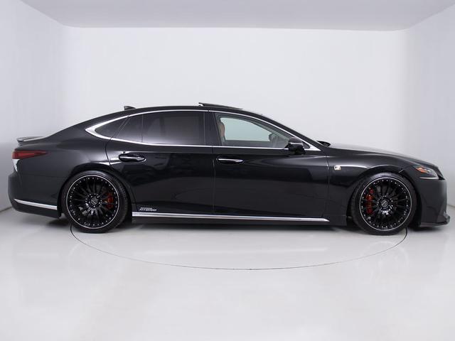 ＬＳ ＬＳ５００ｈ　バージョンＬ　（サンルーフ）（カールソン２１インチＡＷ）（エアロカスタム）（４ＷＤ）（パノラミックビュー）（セーフティシステム＋Ａ）（ＢＳＭ）（障害物センサー）（パワートランク）（茶本革）（後席コントロールパネル）（18枚目）