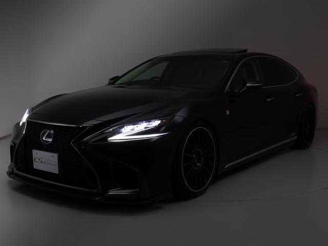 ＬＳ ＬＳ５００ｈ　バージョンＬ　（サンルーフ）（カールソン２１インチＡＷ）（エアロカスタム）（４ＷＤ）（パノラミックビュー）（セーフティシステム＋Ａ）（ＢＳＭ）（障害物センサー）（パワートランク）（茶本革）（後席コントロールパネル）（21枚目）