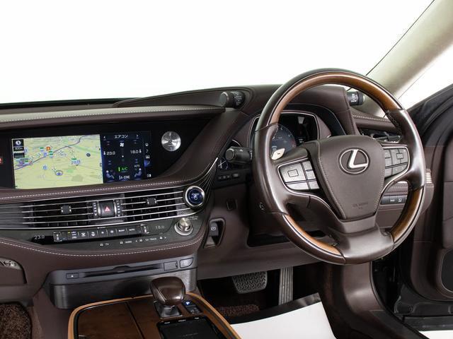 ＬＳ ＬＳ５００ｈ　バージョンＬ　（サンルーフ）（カールソン２１インチＡＷ）（エアロカスタム）（４ＷＤ）（パノラミックビュー）（セーフティシステム＋Ａ）（ＢＳＭ）（障害物センサー）（パワートランク）（茶本革）（後席コントロールパネル）（34枚目）