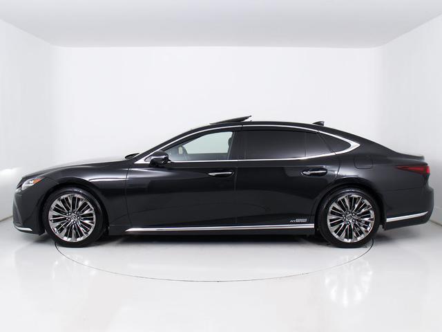 ＬＳ ＬＳ５００ｈ　バージョンＬ　（禁煙）（後期型）（レクサス点検整備記録９枚）（サンルーフ）（２０インチスパッタリングＡＷ）（セーフティシステム＋Ａ）（パノラミックビュー）（ＢＳＭ）（後席ＶＩＰ仕様）（黒本革）（全画面ＳＤナビ）（14枚目）