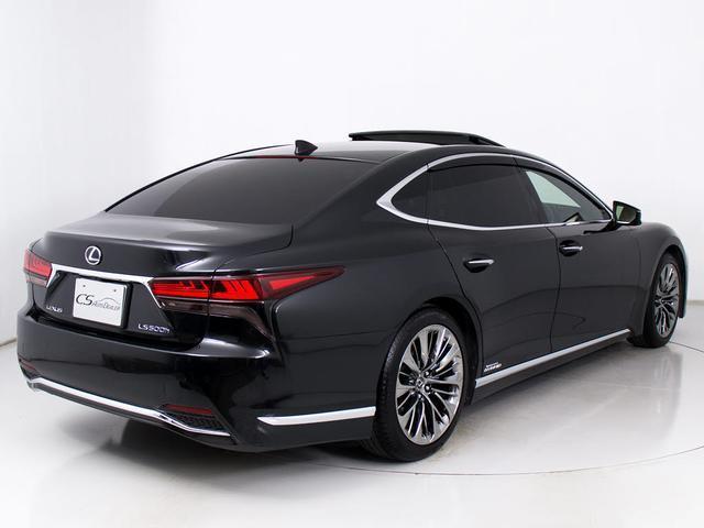 ＬＳ ＬＳ５００ｈ　バージョンＬ　（禁煙）（後期型）（レクサス点検整備記録９枚）（サンルーフ）（２０インチスパッタリングＡＷ）（セーフティシステム＋Ａ）（パノラミックビュー）（ＢＳＭ）（後席ＶＩＰ仕様）（黒本革）（全画面ＳＤナビ）（17枚目）