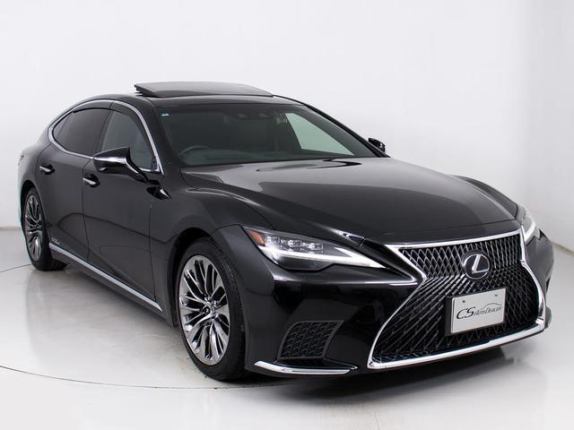 ＬＳ ＬＳ５００ｈ　バージョンＬ　（禁煙）（後期型）（レクサス点検整備記録９枚）（サンルーフ）（２０インチスパッタリングＡＷ）（セーフティシステム＋Ａ）（パノラミックビュー）（ＢＳＭ）（後席ＶＩＰ仕様）（黒本革）（全画面ＳＤナビ）（19枚目）