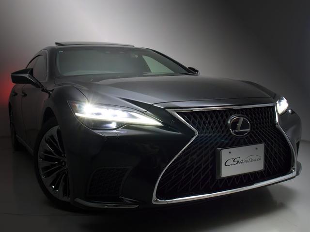 ＬＳ ＬＳ５００ｈ　バージョンＬ　（禁煙）（後期型）（レクサス点検整備記録９枚）（サンルーフ）（２０インチスパッタリングＡＷ）（セーフティシステム＋Ａ）（パノラミックビュー）（ＢＳＭ）（後席ＶＩＰ仕様）（黒本革）（全画面ＳＤナビ）（20枚目）