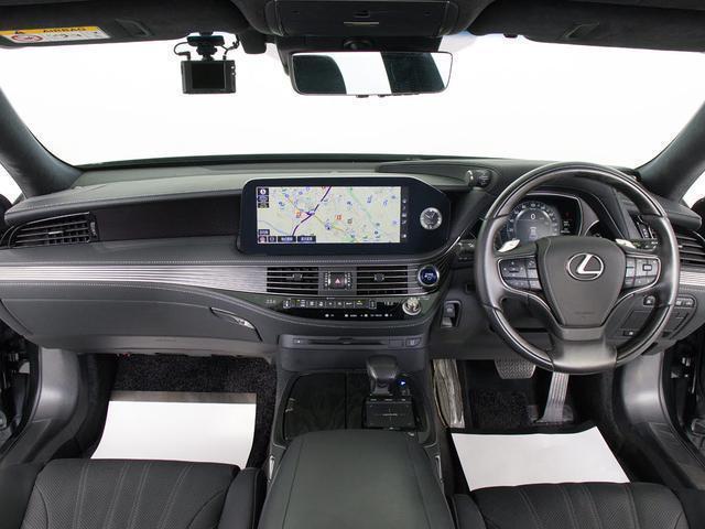 ＬＳ ＬＳ５００ｈ　バージョンＬ　（禁煙）（後期型）（レクサス点検整備記録９枚）（サンルーフ）（２０インチスパッタリングＡＷ）（セーフティシステム＋Ａ）（パノラミックビュー）（ＢＳＭ）（後席ＶＩＰ仕様）（黒本革）（全画面ＳＤナビ）（27枚目）