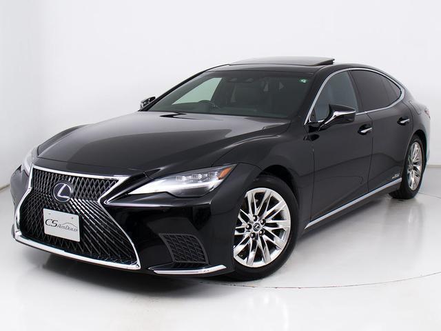ＬＳ ＬＳ５００ｈ　エグゼクティブ　（禁煙車）（後期型）（サンルーフ）（マークレビンソン）（リアエンター）（セーフティシステム＋Ａ）（パノラミックビュー）（ＢＳＭ）（ＨＵＤ）（黒本革）（後席ＶＩＰ）（パワートランク）（全画面ＳＤナビ）（14枚目）
