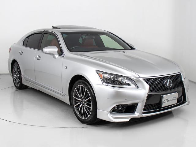 ＬＳ ＬＳ４６０　Ｆスポーツ　（サンルーフ）（Ｌセレクト）（ＴＲＤフルエアロ）（４本出しマフラー）（新品タイヤ）（専用赤本革）（レーダークルーズ）（プリクラッシュ）（ＬＫＡ）（ＢＳＭ）（クリアランスソナー）（連眼ＬＥＤライト）（19枚目）