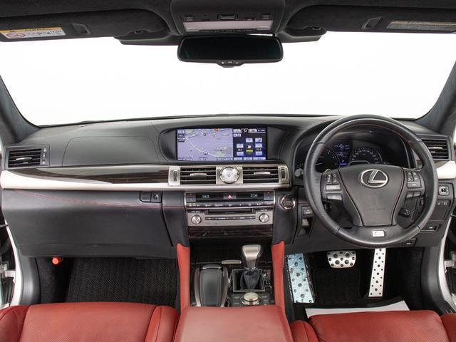 ＬＳ ＬＳ４６０　Ｆスポーツ　（サンルーフ）（Ｌセレクト）（ＴＲＤフルエアロ）（４本出しマフラー）（新品タイヤ）（専用赤本革）（レーダークルーズ）（プリクラッシュ）（ＬＫＡ）（ＢＳＭ）（クリアランスソナー）（連眼ＬＥＤライト）（32枚目）