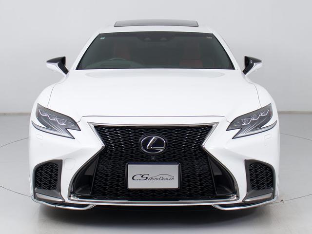 ＬＳ ＬＳ５００ｈ　Ｆスポーツ　（禁煙車）（サンルーフ）（新品アルミ）（モデリスタエアロ）（マークレビンソン）（パノラミックビュー）（セーフティシステム＋Ａ）（プリクラッシュ）（レーダークルーズ）（ＢＳＭ）（ＨＵＤ）（赤本革）（10枚目）