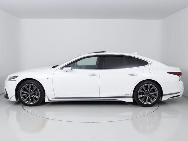 ＬＳ ＬＳ５００ｈ　Ｆスポーツ　（禁煙車）（サンルーフ）（新品アルミ）（モデリスタエアロ）（マークレビンソン）（パノラミックビュー）（セーフティシステム＋Ａ）（プリクラッシュ）（レーダークルーズ）（ＢＳＭ）（ＨＵＤ）（赤本革）（12枚目）