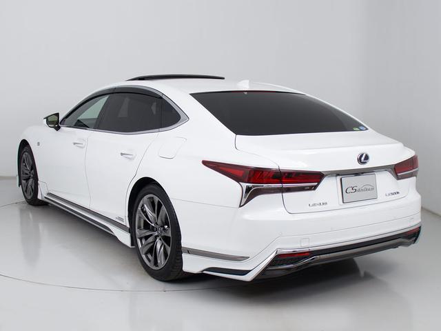 ＬＳ ＬＳ５００ｈ　Ｆスポーツ　（禁煙車）（サンルーフ）（新品アルミ）（モデリスタエアロ）（マークレビンソン）（パノラミックビュー）（セーフティシステム＋Ａ）（プリクラッシュ）（レーダークルーズ）（ＢＳＭ）（ＨＵＤ）（赤本革）（13枚目）