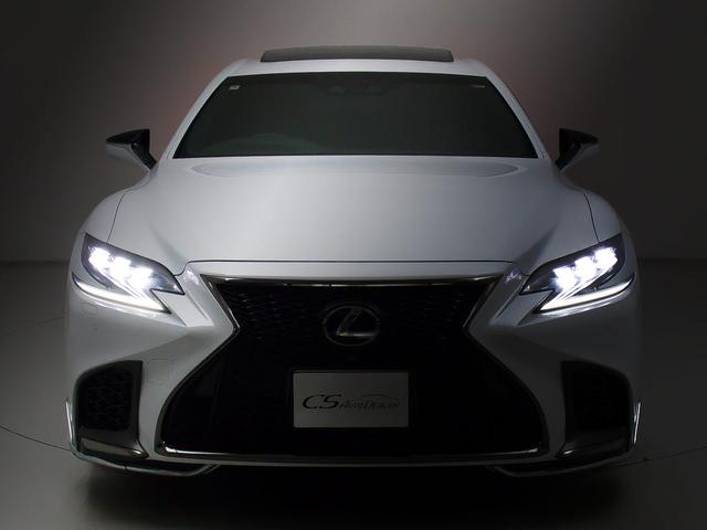ＬＳ ＬＳ５００ｈ　Ｆスポーツ　（禁煙車）（サンルーフ）（新品アルミ）（モデリスタエアロ）（マークレビンソン）（パノラミックビュー）（セーフティシステム＋Ａ）（プリクラッシュ）（レーダークルーズ）（ＢＳＭ）（ＨＵＤ）（赤本革）（18枚目）