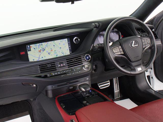 ＬＳ ＬＳ５００ｈ　Ｆスポーツ　（禁煙車）（サンルーフ）（新品アルミ）（モデリスタエアロ）（マークレビンソン）（パノラミックビュー）（セーフティシステム＋Ａ）（プリクラッシュ）（レーダークルーズ）（ＢＳＭ）（ＨＵＤ）（赤本革）（35枚目）
