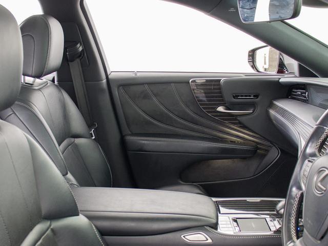 LS LS500h Iパッケージ (禁煙)(ワンオーナー)(記録簿8枚)(新品WALDフルエアロ)(サンルーフ)(新品21アルミ)(新品タイヤ)(ローダウン)(パノラミックビュー)(セーフティシステム+A)(BSM)(全画面SDナビ)(39枚目)