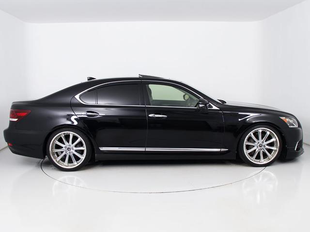 ＬＳ ＬＳ４６０　バージョンＣ　Ｉパッケージ　（禁煙車）（全画面ＳＤナビ）（ウェッズ製２１インチＡＷ）（サンルーフ）（レーダークルーズ）（プリクラッシュ）（ＢＳＭ）（クリアランスソナー）（パワートランク）（黒本革）（助手席オットマン）（19枚目）