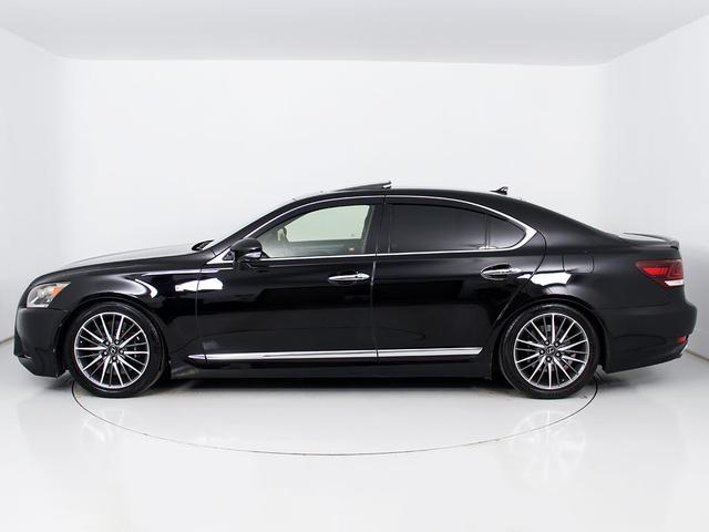 LS LS460 Fスポーツ (サンルーフ)(4本出しマフラー)(レーダークルーズ)(プリクラッシュ)(BSM)(障害物センサー)(パワートランク)(黒本革)(シートヒーター)(エアシート)(LEDヘッドライト)(19インチAW)(12枚目)