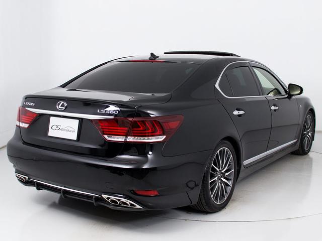 LS LS460 Fスポーツ (サンルーフ)(4本出しマフラー)(レーダークルーズ)(プリクラッシュ)(BSM)(障害物センサー)(パワートランク)(黒本革)(シートヒーター)(エアシート)(LEDヘッドライト)(19インチAW)(15枚目)