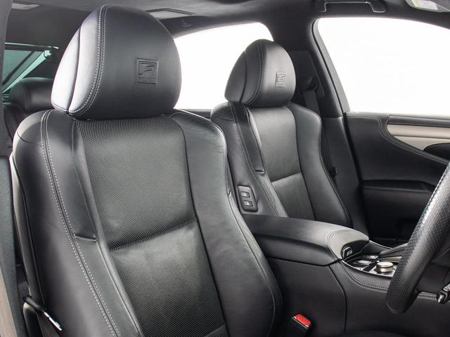 LS LS460 Fスポーツ (サンルーフ)(4本出しマフラー)(レーダークルーズ)(プリクラッシュ)(BSM)(障害物センサー)(パワートランク)(黒本革)(シートヒーター)(エアシート)(LEDヘッドライト)(19インチAW)(28枚目)