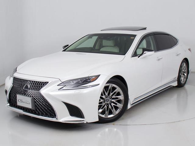 LS LS500h エグゼクティブ (サンルーフ)(マークレビンソン)(リアエンター)(白本革)(モデリスタエアロ)(パノラミックビュー)(セーフティシステム+A)(全画面SDナビ)(BSM)(HUD)(後席VIP仕様)(LEDライト)(12枚目)